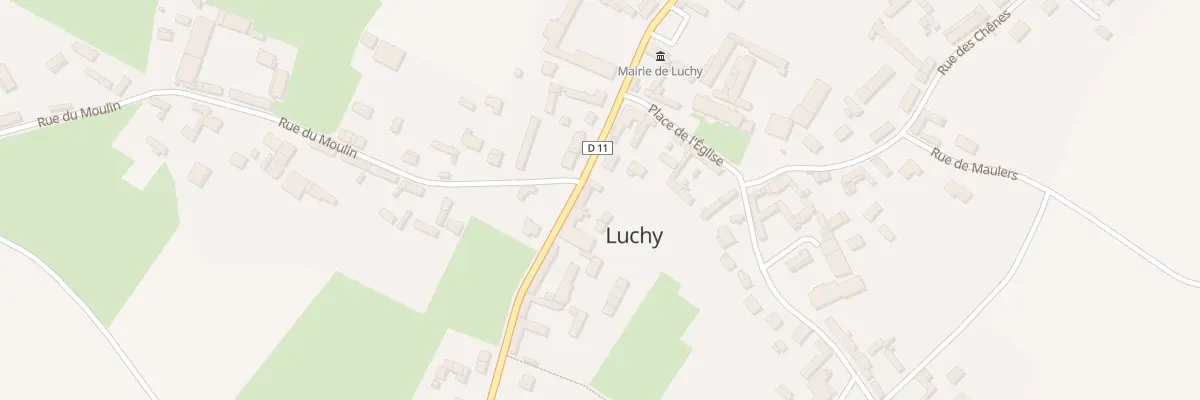 Plan du 5 Rue de Beauvais à Luchy