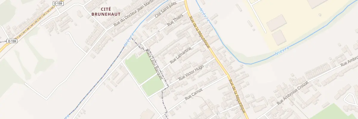 Plan du 7 Rue Lamartine à Saint-Ouen