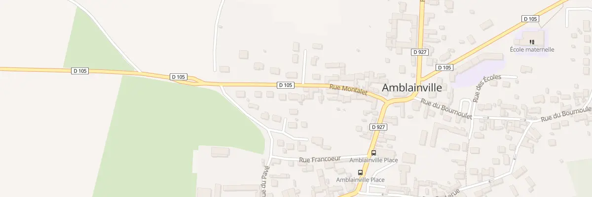 Plan du 15 Rue Montalet à Amblainville