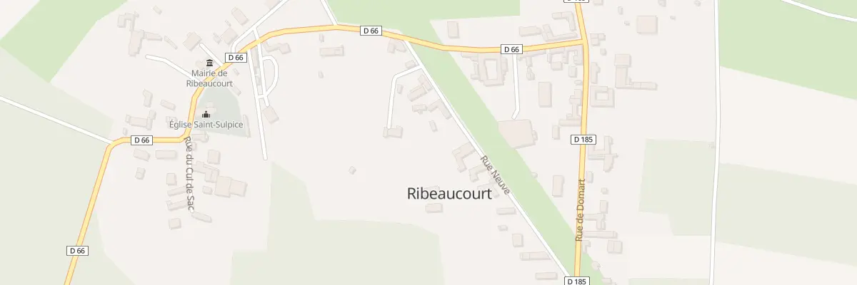 Plan du 5015A Rue Neuve à Ribeaucourt