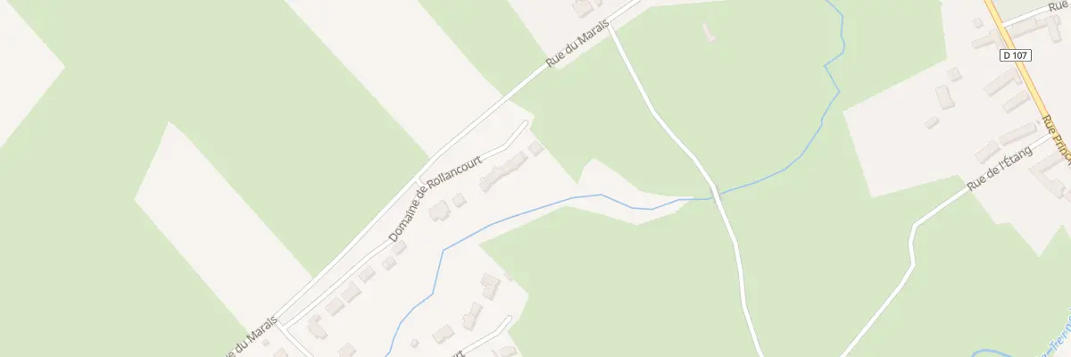 Plan du 4 Domaine de Rollancourt à Rollancourt