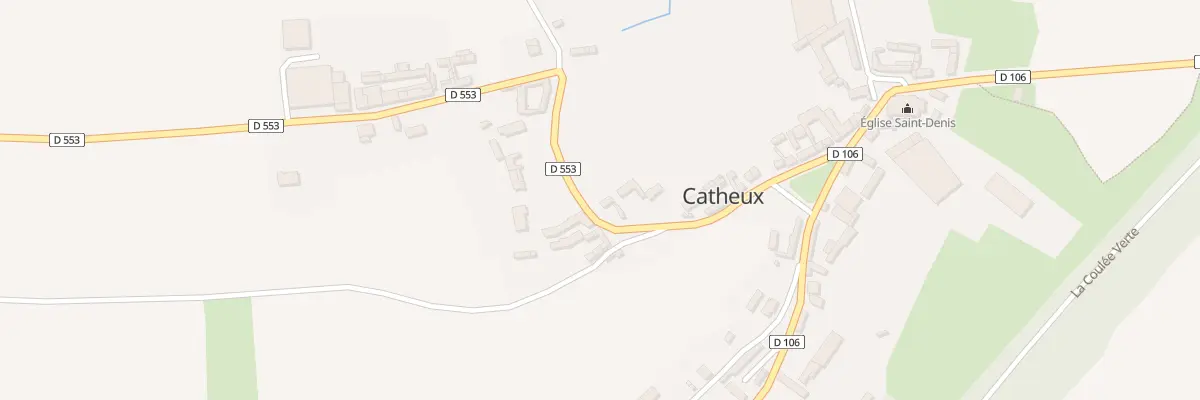 Plan du 16 Rue de Choqueuse à Catheux