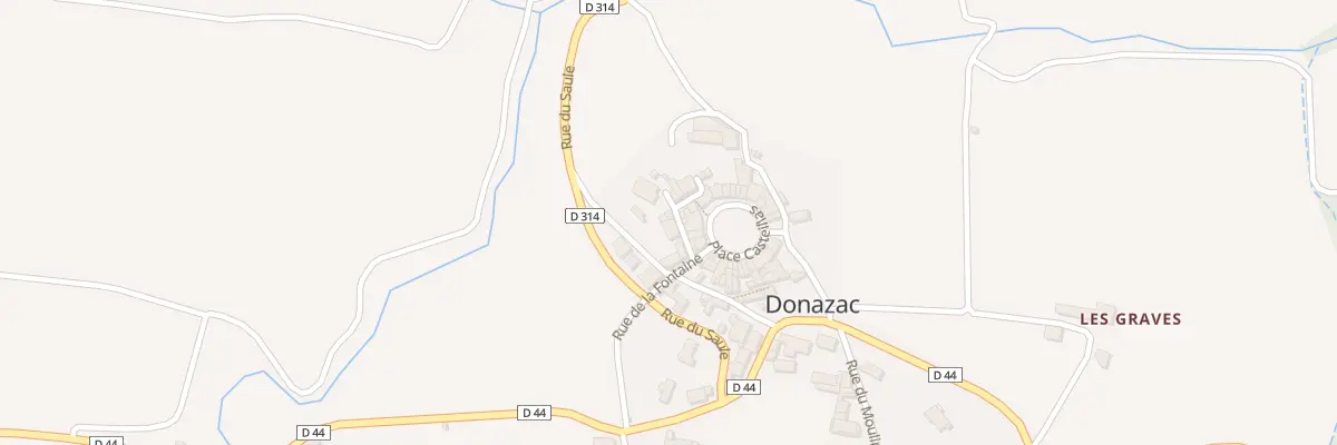 Plan du 29 Le Village à Donazac