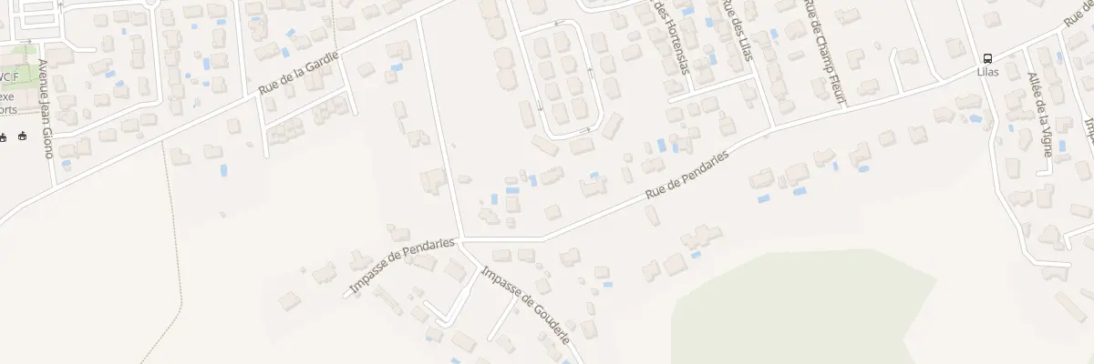 Plan du 48 Rue de Pendariès au Sequestre