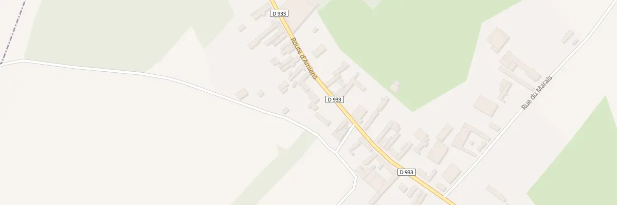 Plan du 65 Rte d’Amiens à Maizicourt