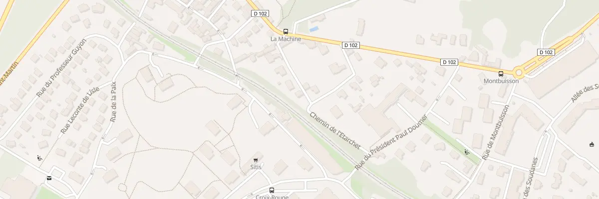 Plan du 9002 Rue de l’Etarche à Louveciennes