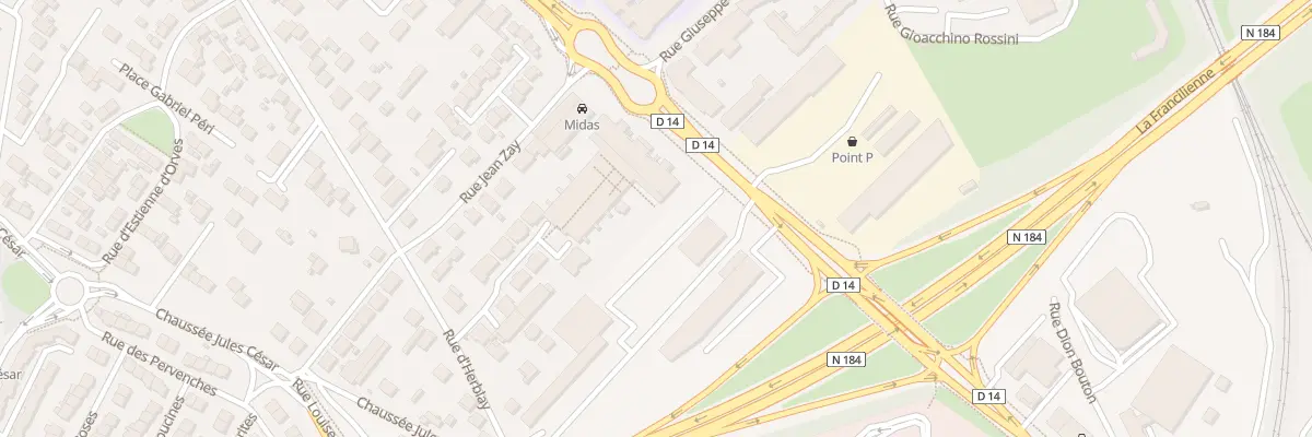 Plan du 92 Rue de Paris à Saint-Ouen-l’Aumône