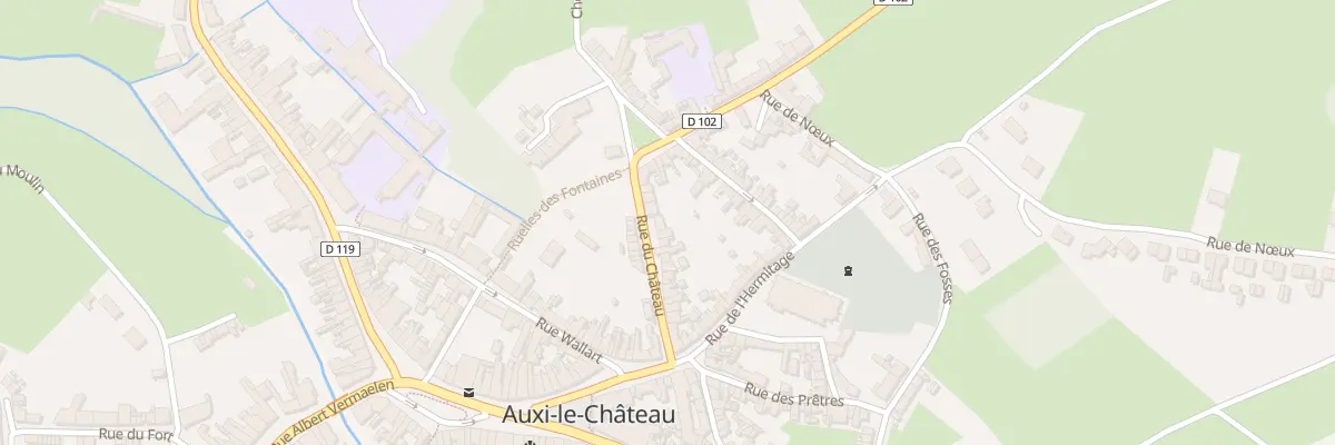 Plan du 26 Rue du Château à Auxi-le-Château
