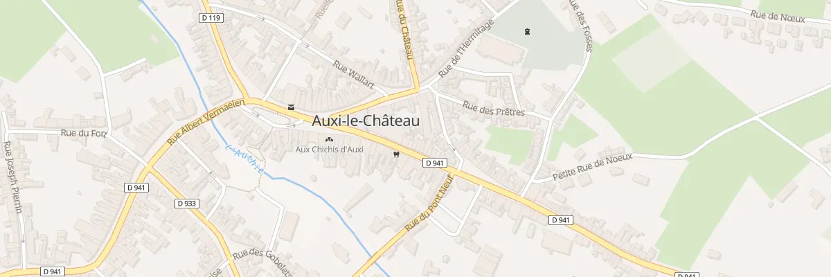 Plan du 5 Rue du Général de Gaulle à Auxi-le-Château