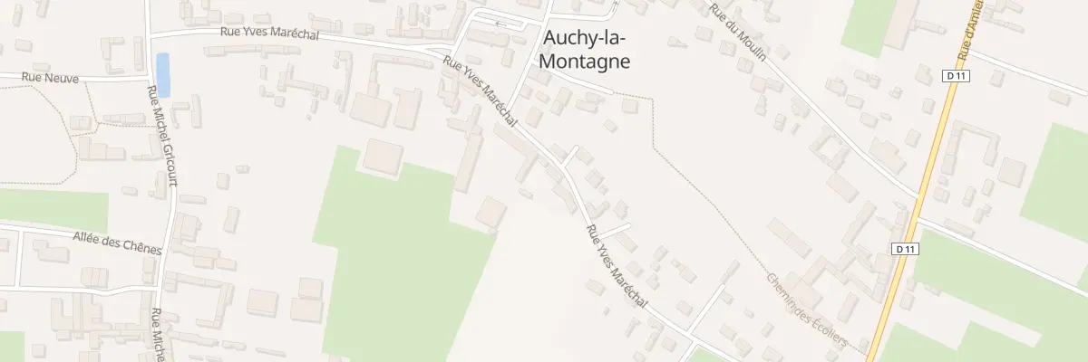 Plan du 31 Rue Yves Maréchal à Auchy-la-Montagne