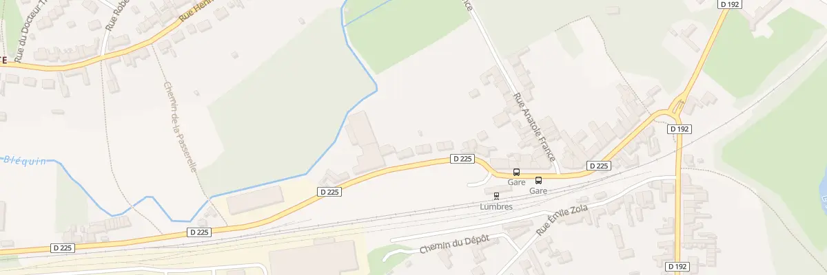 Plan du 6D Rue J B Macaux à Lumbres