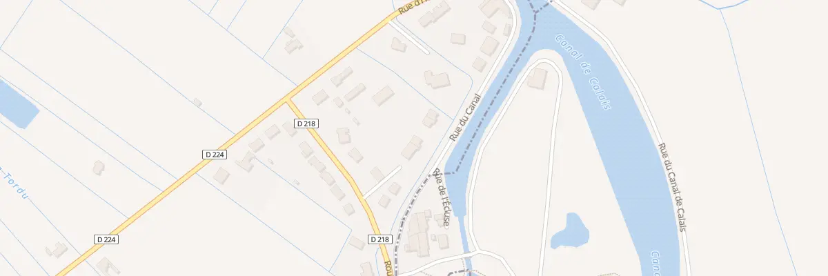 Plan du 129 Rte de Gravelines à Audruicq