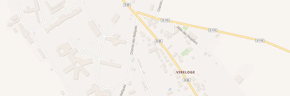 Plan du 4 Rue de Vireloge à Chezal-Benoît