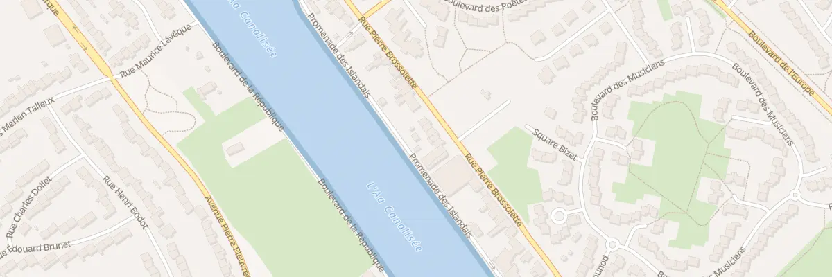 Plan du 1521 Rue Pierre Brossolette à Gravelines