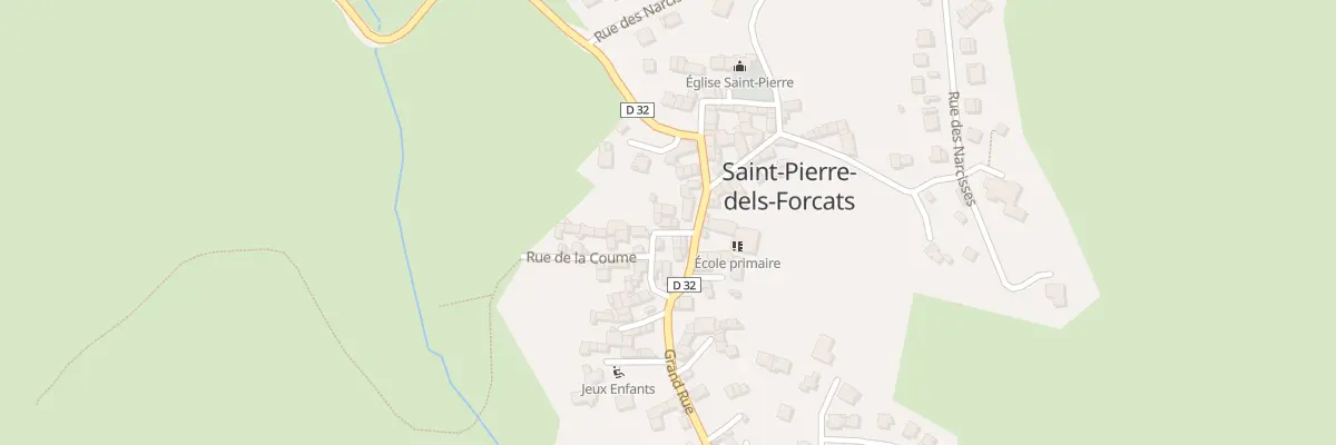 Plan du 59 Village à Saint-Pierre-dels-Forcats