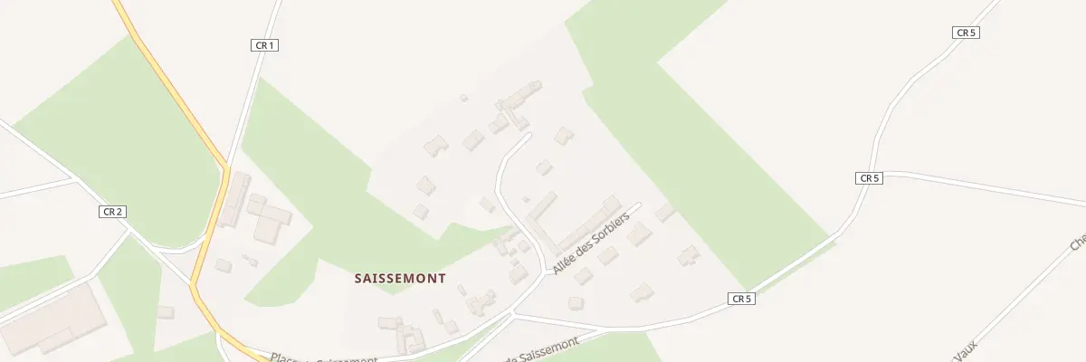 Plan du 30 Rue de Saissemont à Saisseval