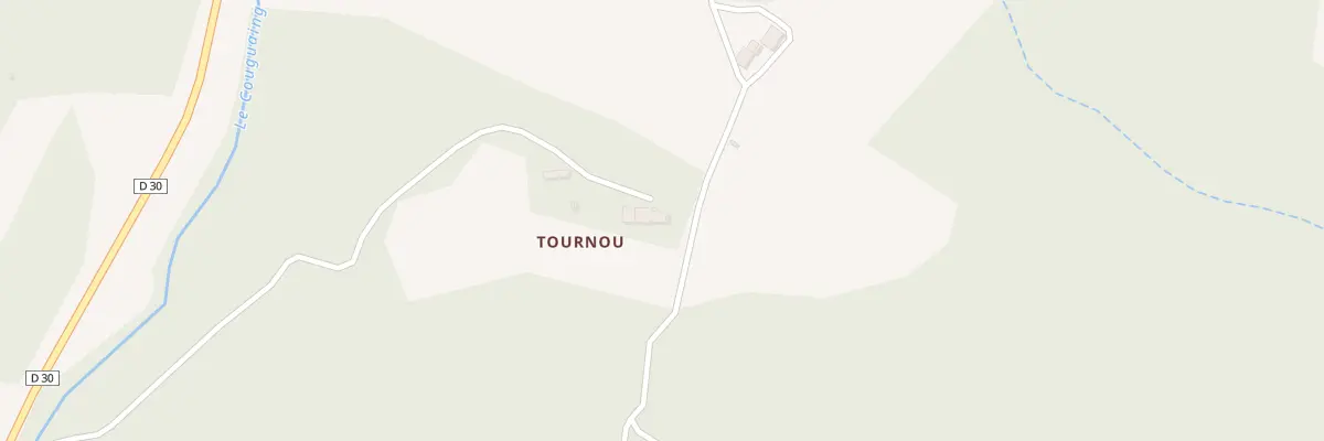 Plan du 69 Tournou à Castelreng