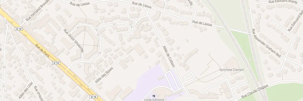 Plan du 66 All de Colbert à Saint-Ouen-l’Aumône