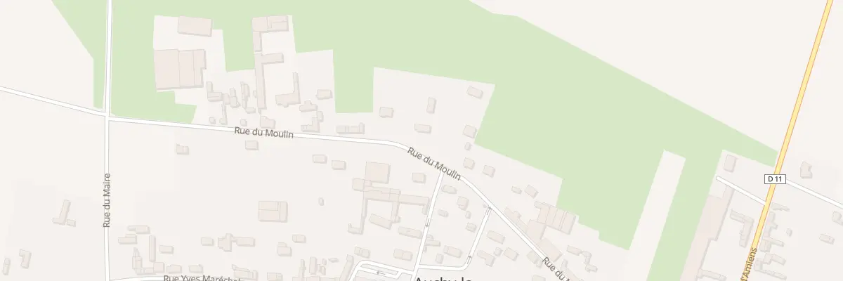 Plan du 30 Rue du Moulin à Auchy-la-Montagne