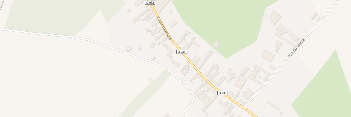 Plan du 63 Rte d’Amiens à Maizicourt