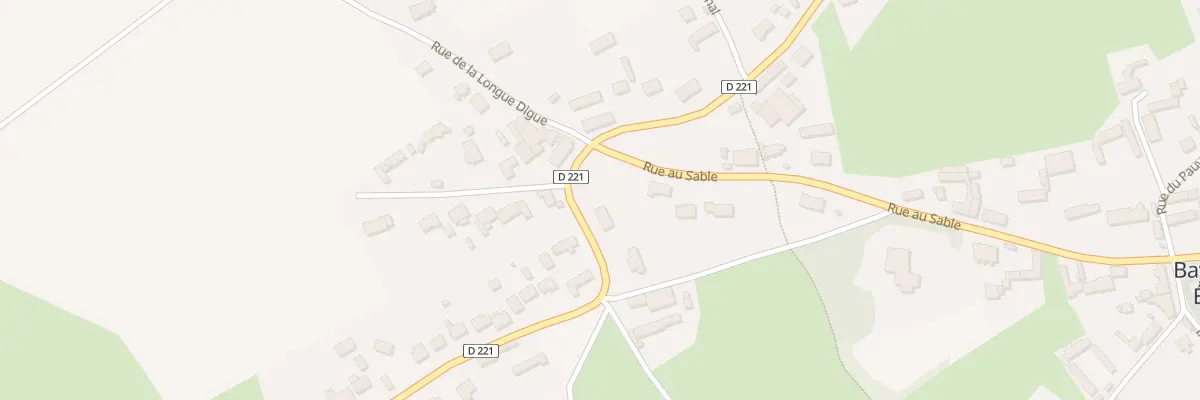 Plan du 5990 Rue de Monnecove à Bayenghem-lès-Éperlecques