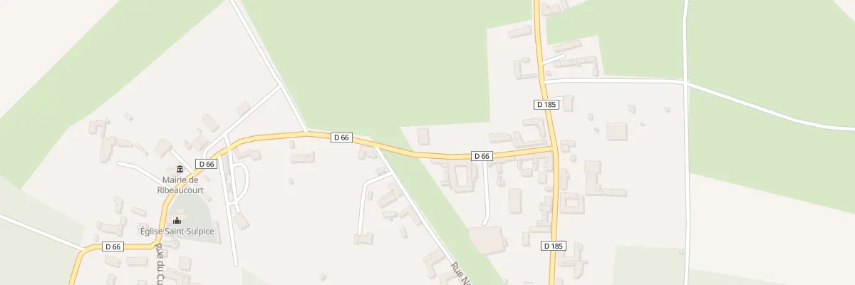 Plan du 5048 Rue Gamard à Ribeaucourt