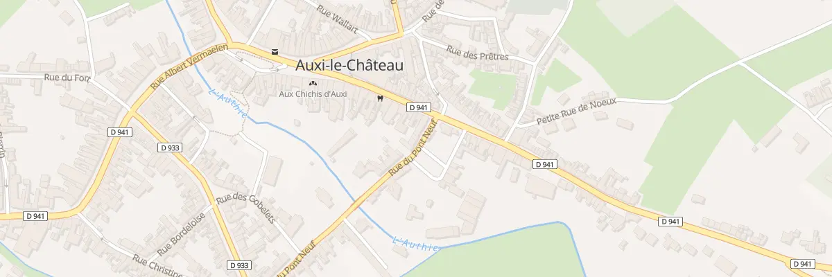 Plan du 2 Rue du Pont Neuf à Auxi-le-Château