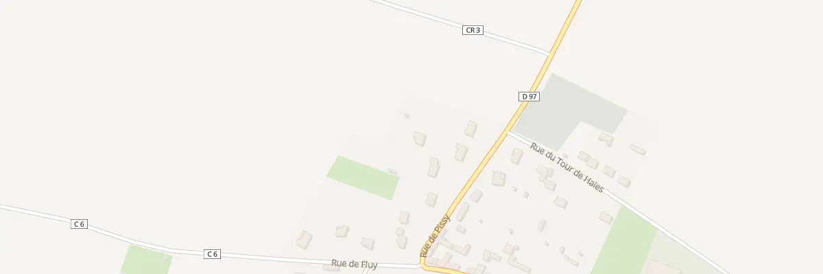 Plan du 13 Rte de Pissy à Revelles