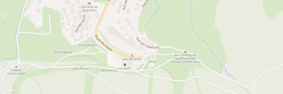 Plan du 22 Rue des Chevreuils à Saint-Pierre-dels-Forcats