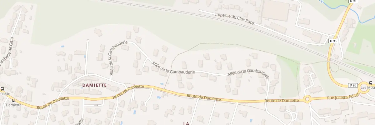 Plan du 7 All de la Gambauderie à Gif-sur-Yvette