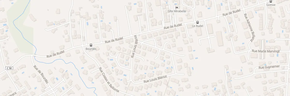 Plan du 4 Rue Didier Daurat à Albi