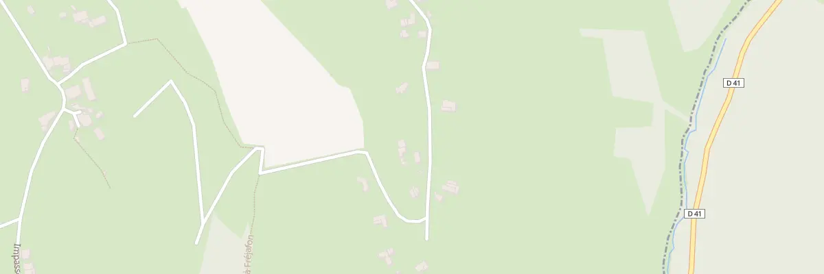 Plan du 690 Rte de Fréjafond à Saint-Félix