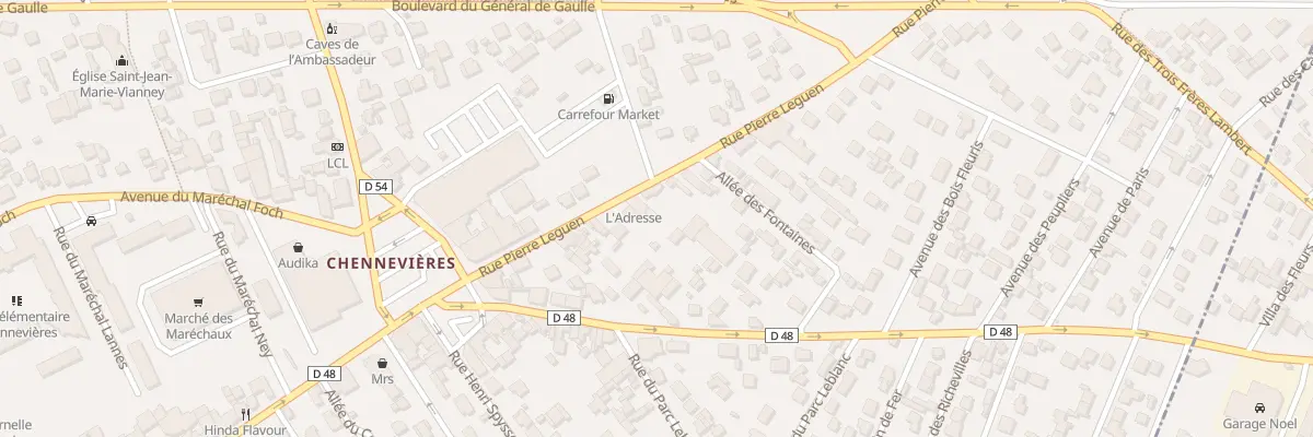 Plan du 18 Rue Pierre le Guen à Conflans-Sainte-Honorine