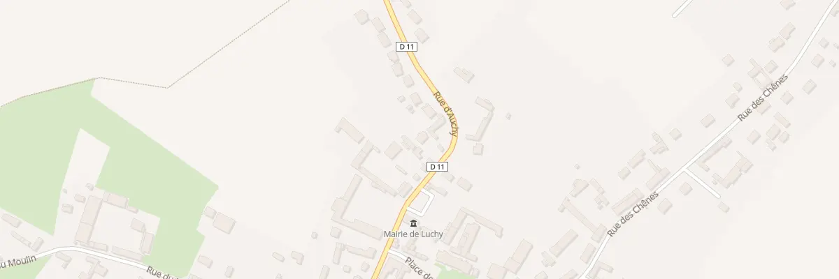 Plan du 9 Rue d’Auchy à Luchy