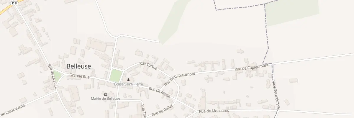 Plan du 5064 Rue Tortue à Belleuse