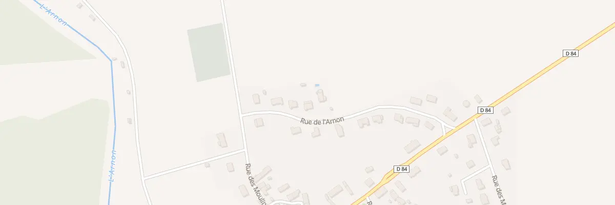 Plan du 7 Rue de l’Arnon à Saint-Ambroix
