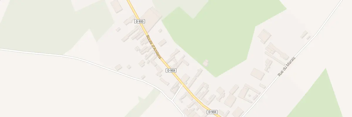 Plan du 48 Rte d’Amiens à Maizicourt