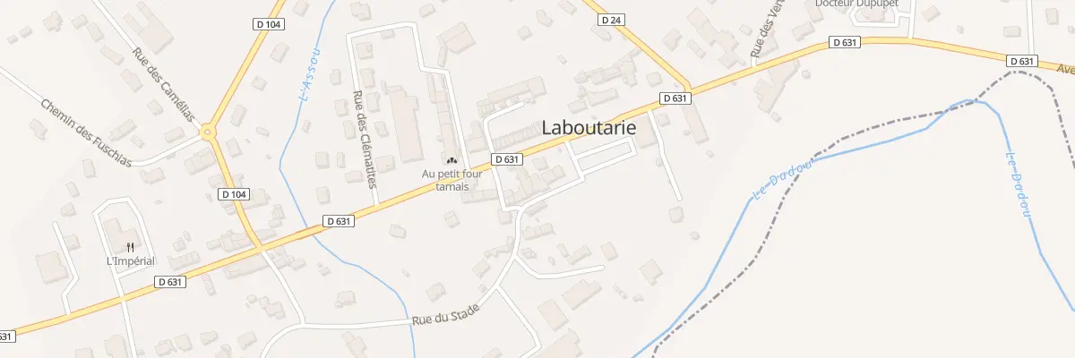 Plan du 13 Av de Graulhet à Laboutarie