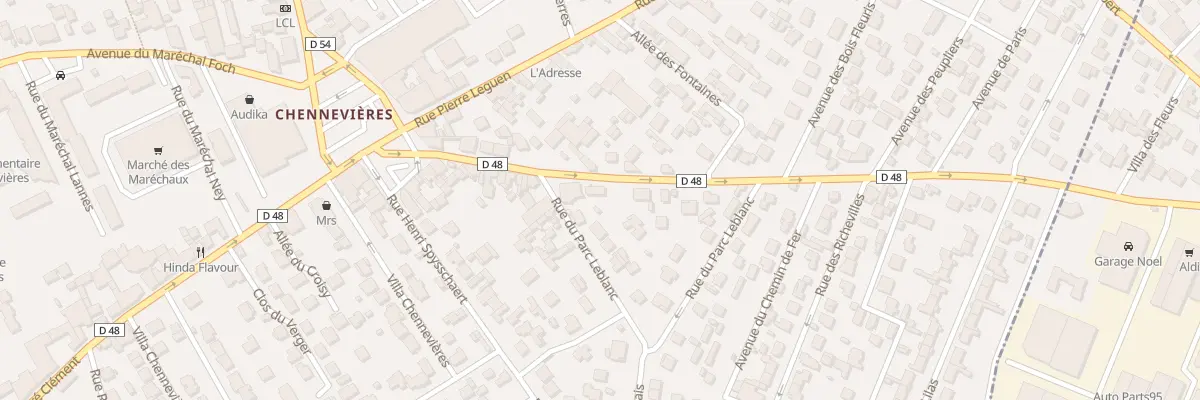 Plan du 32 Rue d’Herblay à Conflans-Sainte-Honorine