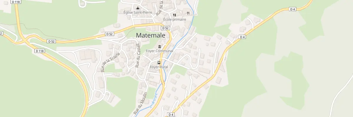 Plan du 2 Rue de Las Rives Del Mouly à Matemale
