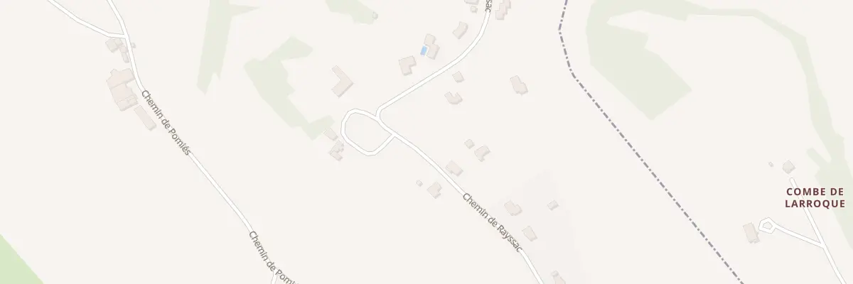 Plan du 430 Che de Rayssac à Labastide-Gabausse