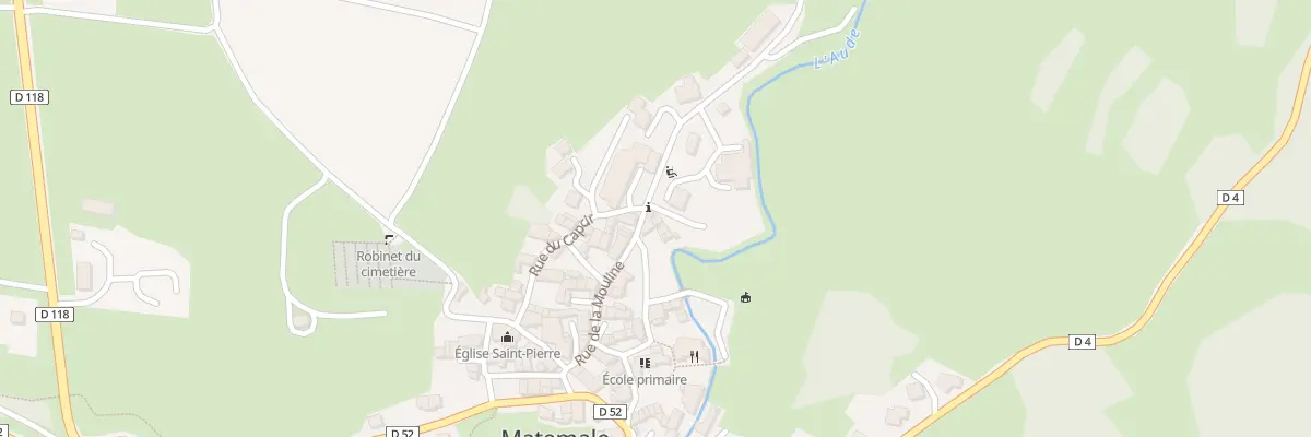 Plan du 22 Rue de l’Ecole à Matemale