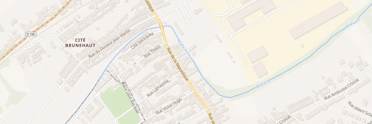 Plan du 66 Rue de la République à Saint-Ouen