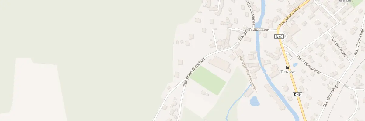 Plan du 14 Rue Julien Bidochon à Saclas