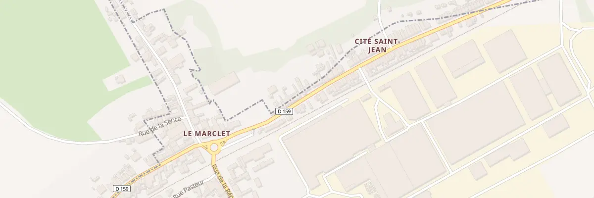Plan du 11B Rue Jean Jaurès à Saint-Ouen