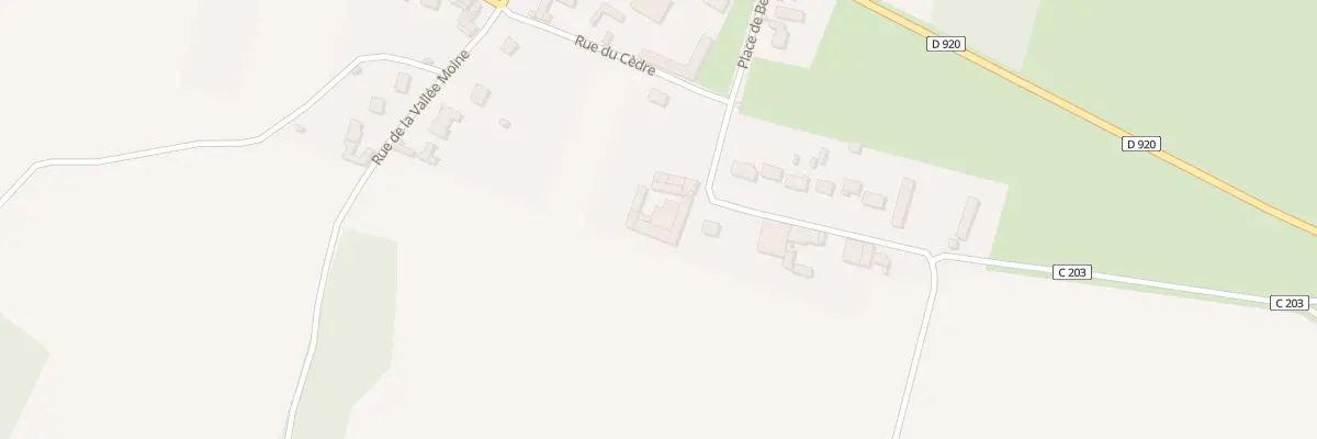 Plan du 1 Rue de Belleuse à Fleury