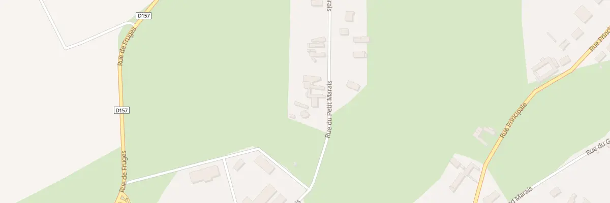 Plan du 38 Rue du Petit Marais à Radinghem