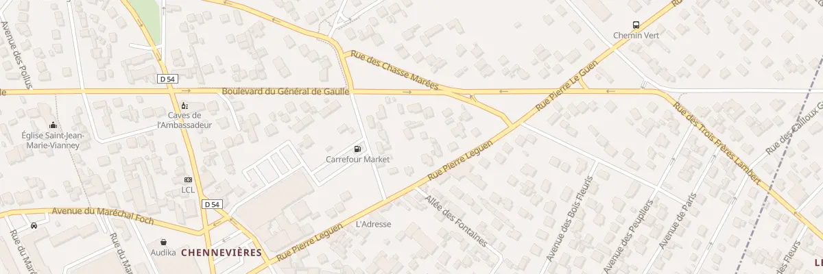 Plan du 21 Rue Pierre le Guen à Conflans-Sainte-Honorine
