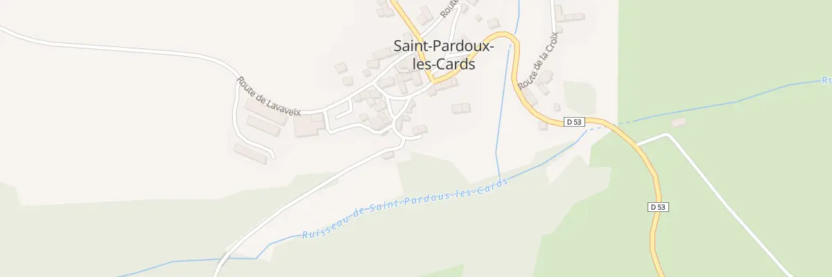Plan du 11 Che de la Fontaine à Saint-Pardoux-les-Cards