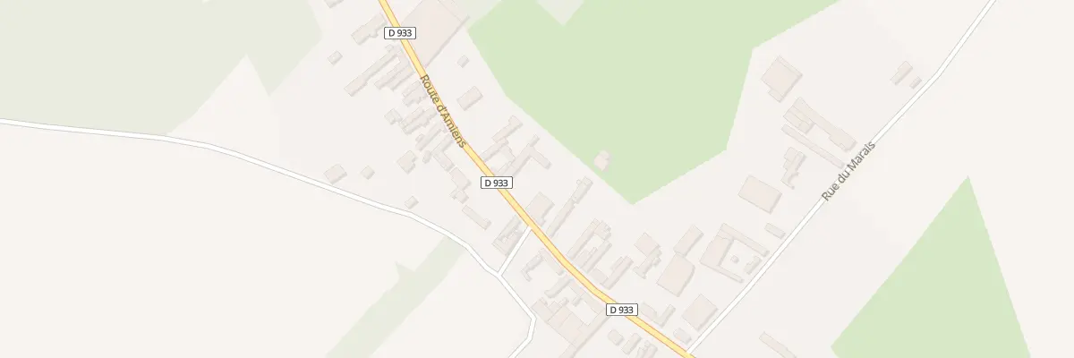 Plan du 46 Rte d’Amiens à Maizicourt